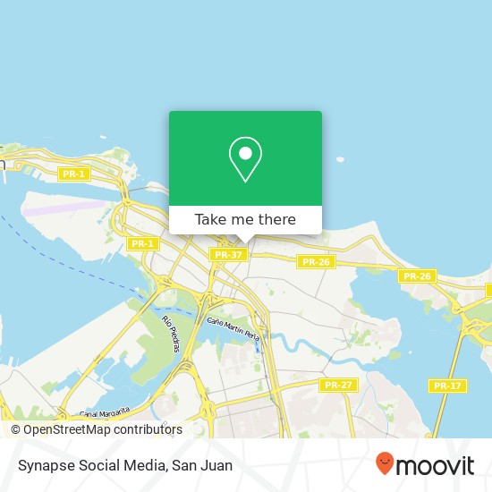 Synapse Social Media map