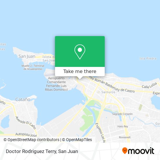 Doctor Rodriguez Terry map