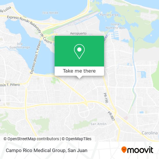 Campo Rico Medical Group map