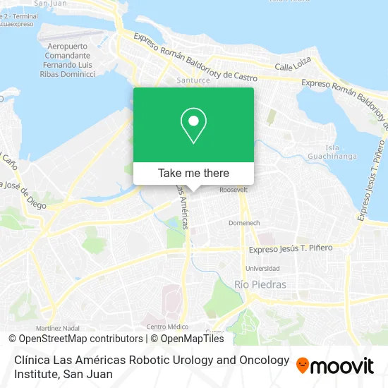 Clínica Las Américas Robotic Urology and Oncology Institute map