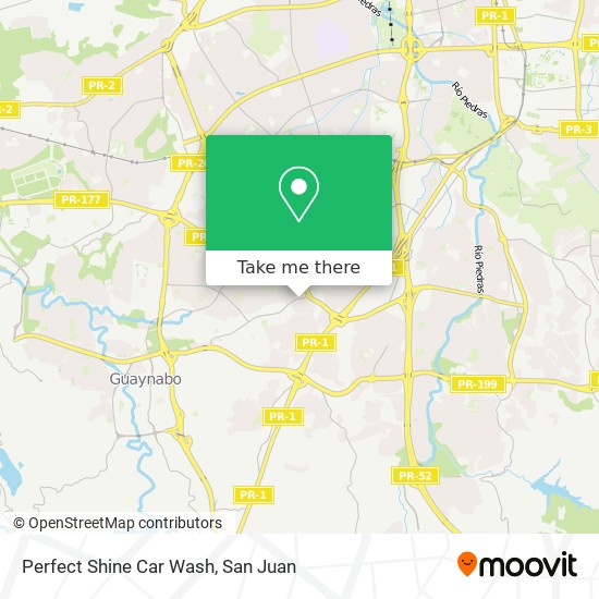 Perfect Shine Car Wash map