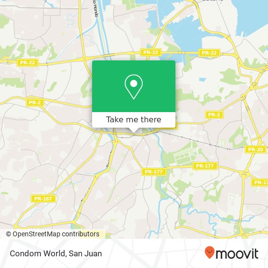 Condom World map