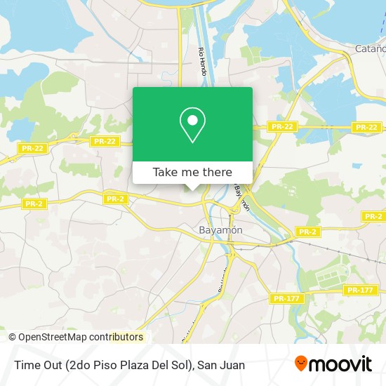 Time Out (2do Piso Plaza Del Sol) map