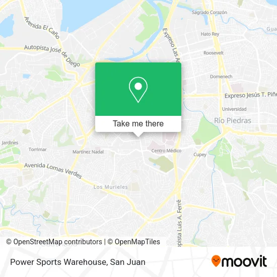 Power Sports Warehouse map