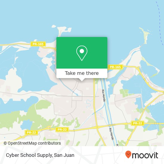 Cyber School Supply map