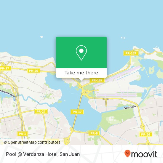 Pool @ Verdanza Hotel map