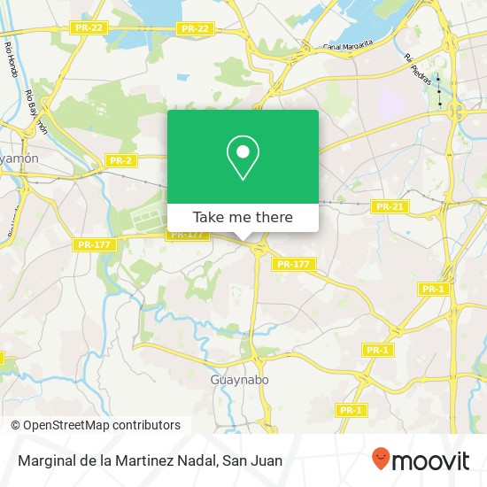 Marginal de la Martinez Nadal map