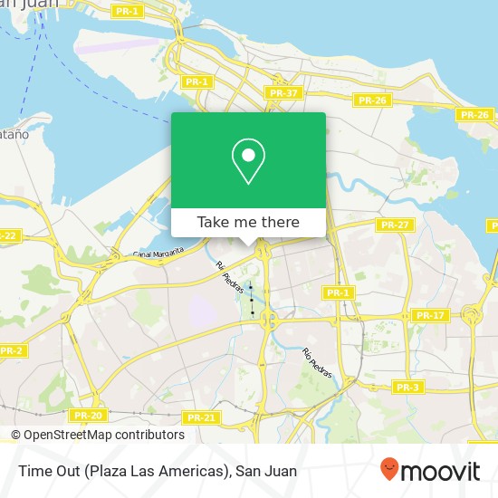Time Out (Plaza Las Americas) map