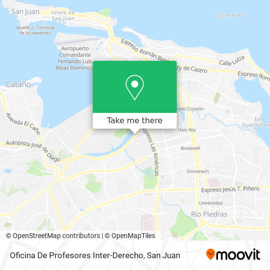 Oficina De Profesores Inter-Derecho map