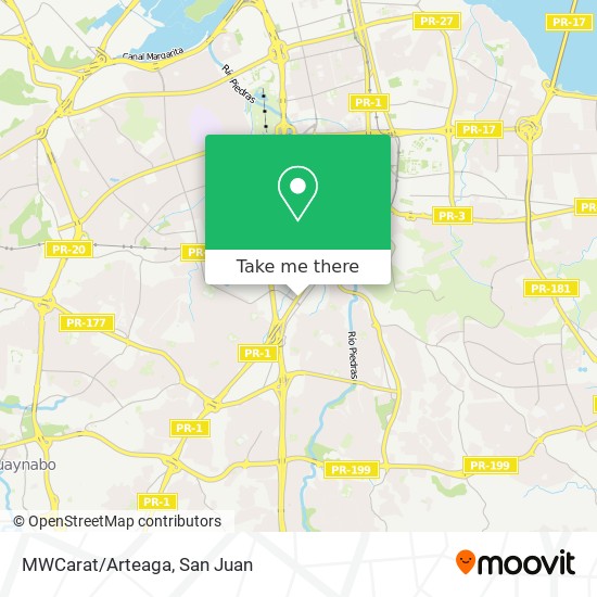 MWCarat/Arteaga map