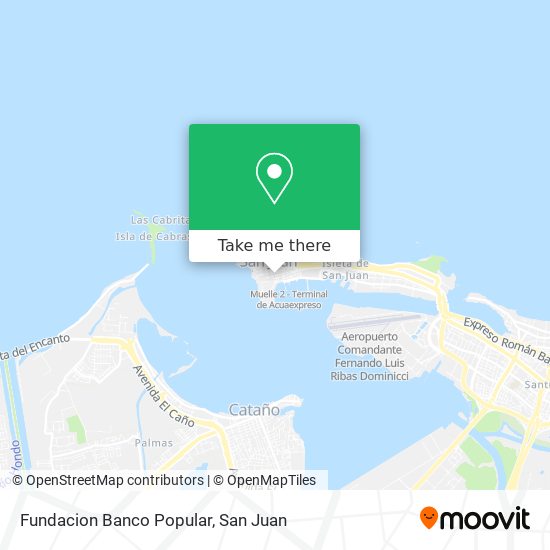 Fundacion Banco Popular map