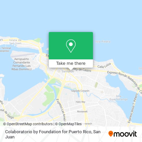 Colaboratorio by Foundation for Puerto Rico map