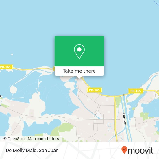 De Molly Maid map