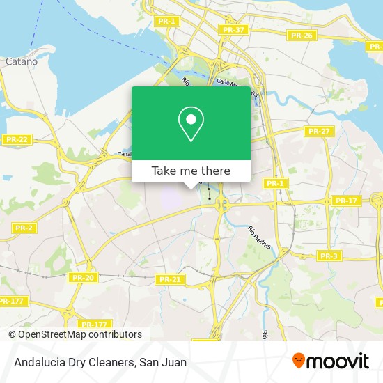 Andalucia Dry Cleaners map
