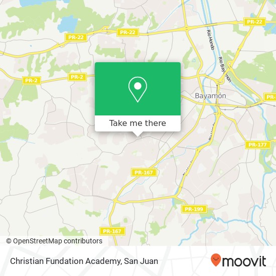 Christian Fundation Academy map