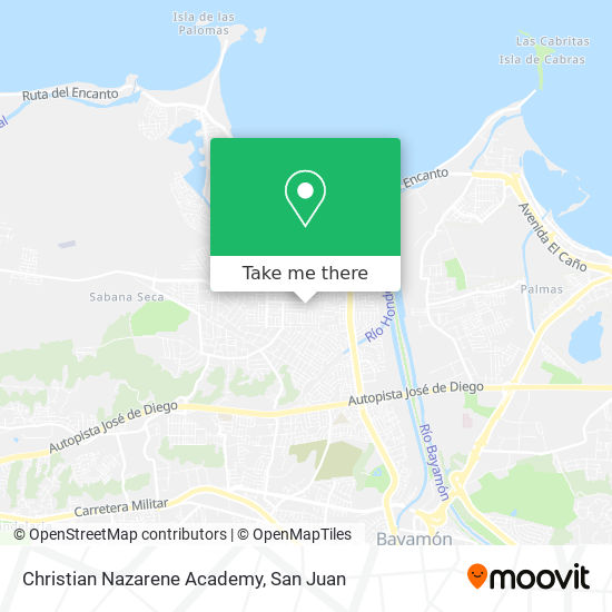 Christian Nazarene Academy map
