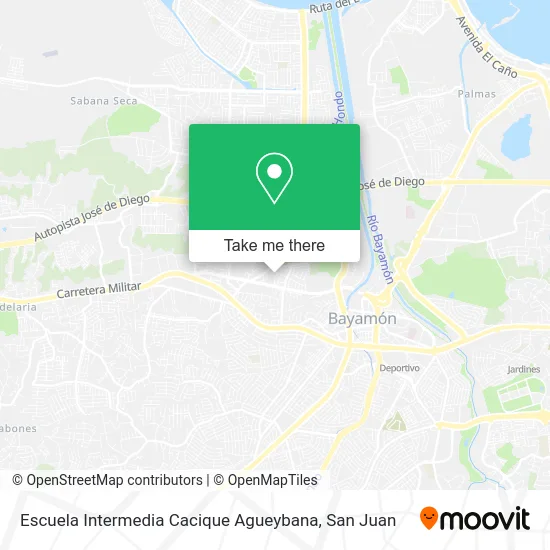 Escuela Intermedia Cacique Agueybana map