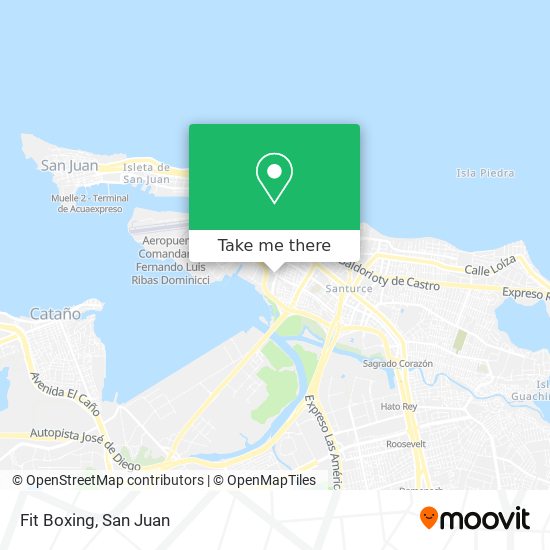 Fit Boxing map