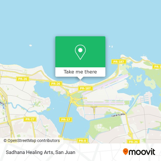 Sadhana Healing Arts map