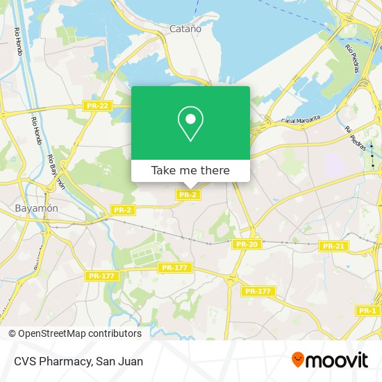 CVS Pharmacy map