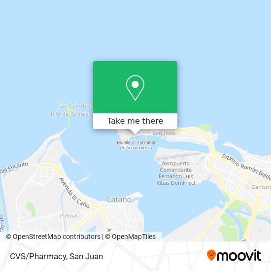 Mapa de CVS/Pharmacy