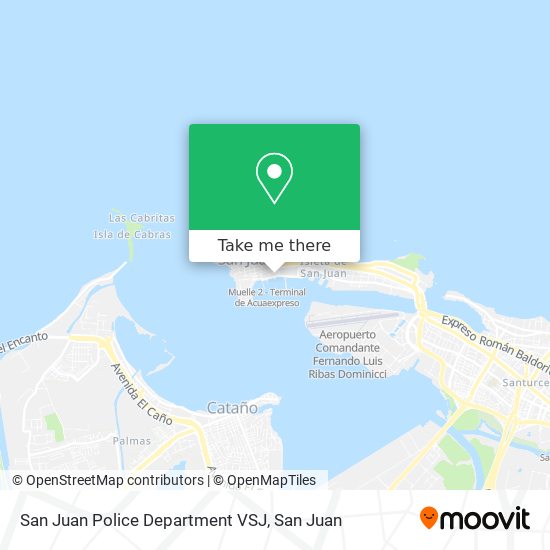 San Juan Police Department VSJ map