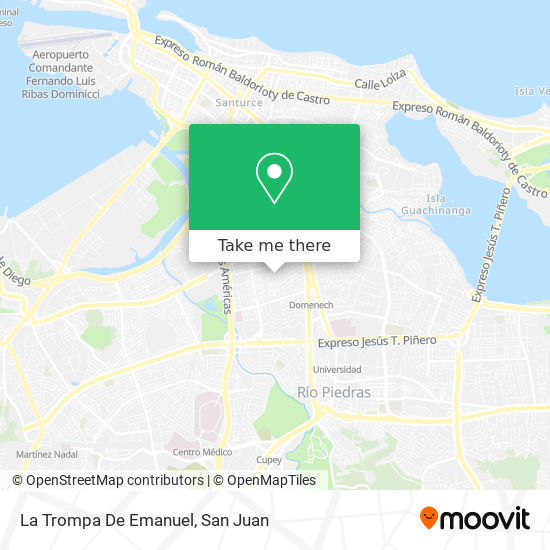 Mapa de La Trompa De Emanuel