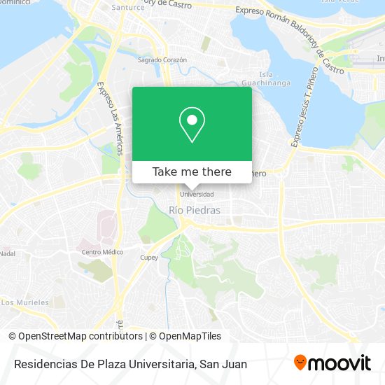 Residencias De Plaza Universitaria map