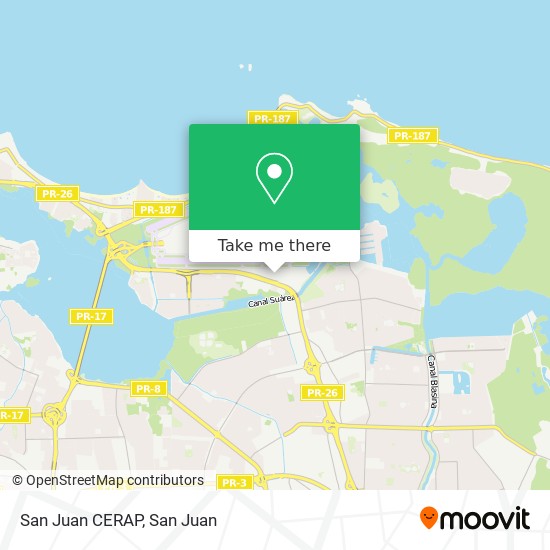 San Juan CERAP map
