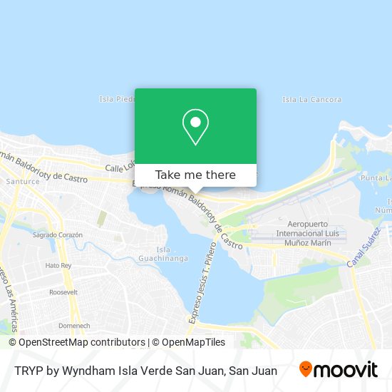 TRYP by Wyndham Isla Verde San Juan map