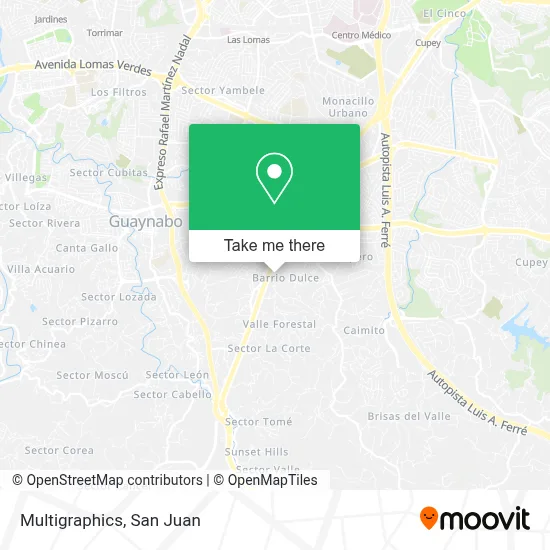 Multigraphics map