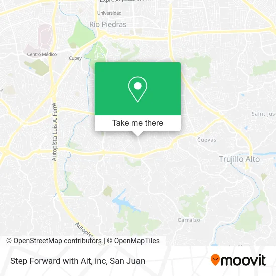 Mapa de Step Forward with Ait, inc