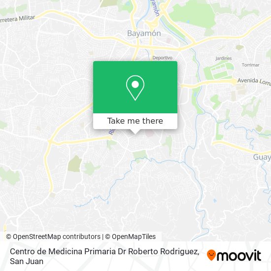 Centro de Medicina Primaria Dr Roberto Rodriguez map