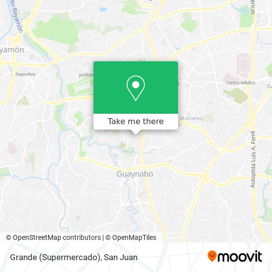 Grande (Supermercado) map