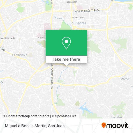 Miguel a Bonilla Martin map