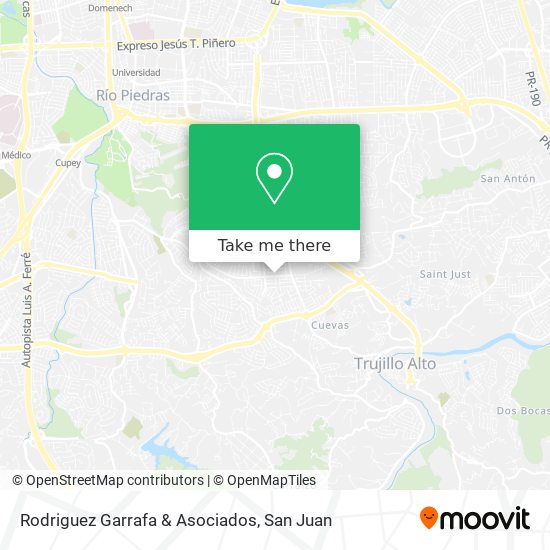 Rodriguez Garrafa & Asociados map