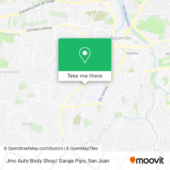 Jmc Auto Body Shop/ Garaje Pipo map