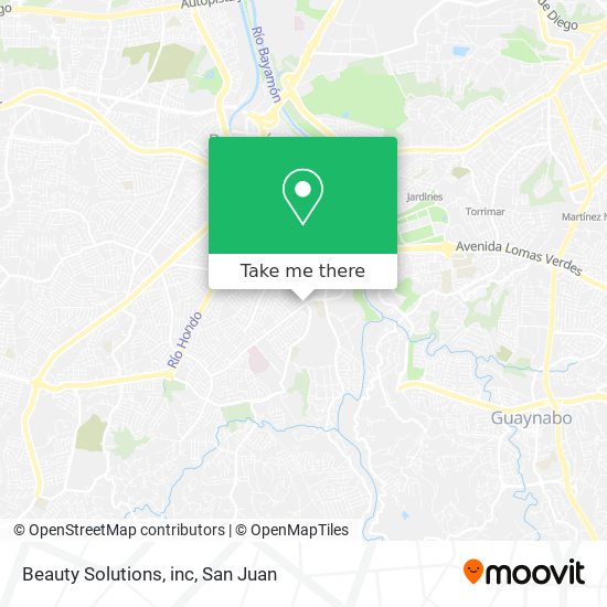 Beauty Solutions, inc map