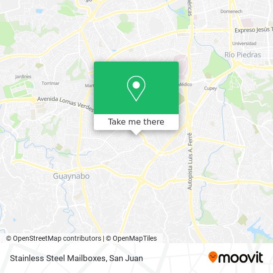 Stainless Steel Mailboxes map