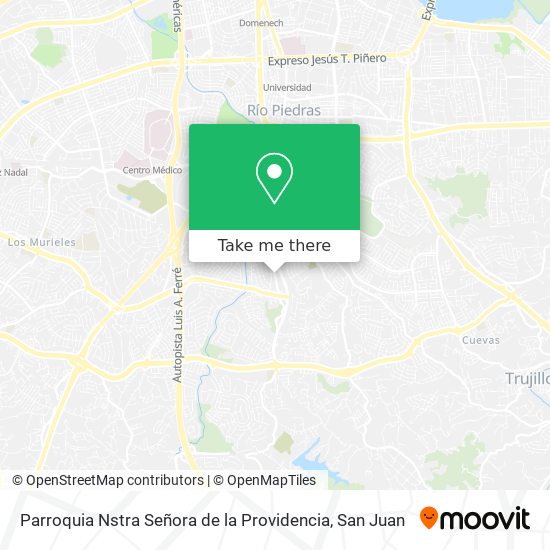 Parroquia Nstra Señora de la Providencia map