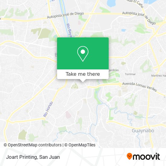 Joart Printing map