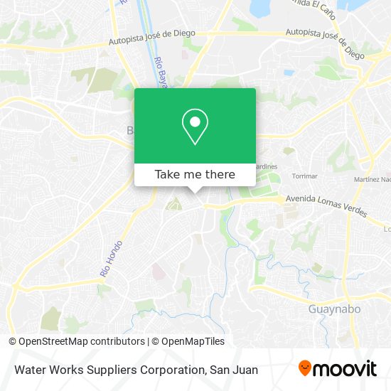 Water Works Suppliers Corporation map