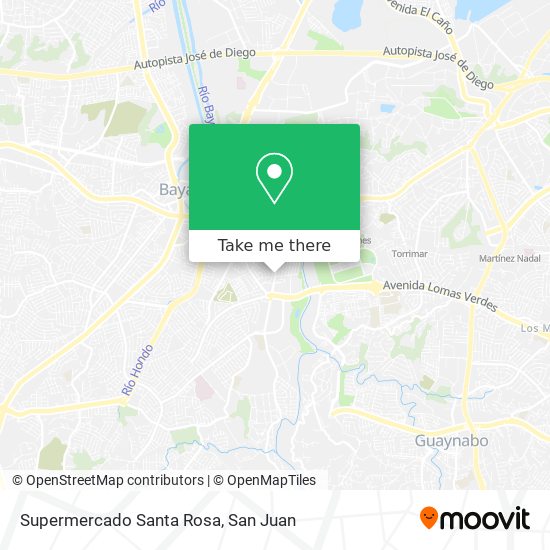 Supermercado Santa Rosa map