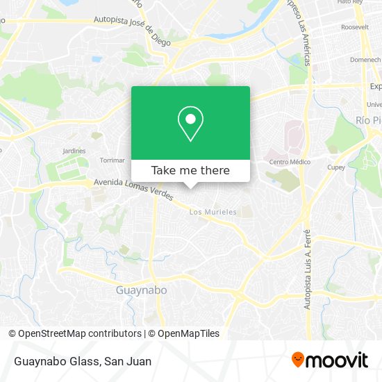 Guaynabo Glass map