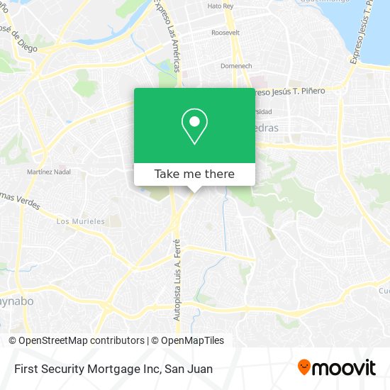 First Security Mortgage Inc map