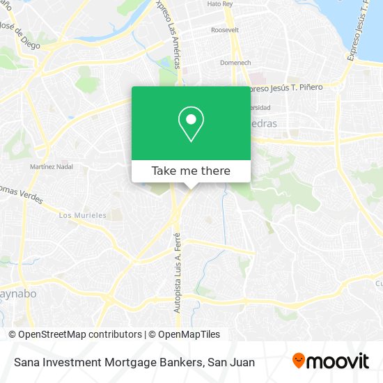 Sana Investment Mortgage Bankers map