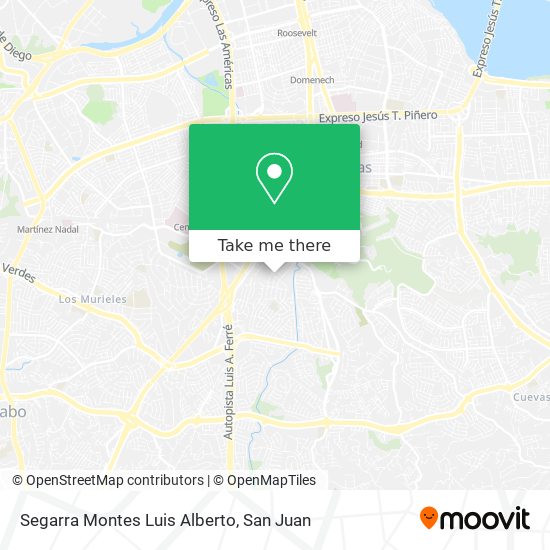 Segarra Montes Luis Alberto map