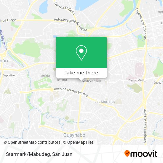 Starmark/Mabudeg map