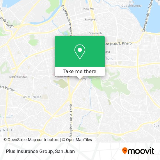 Plus Insurance Group map