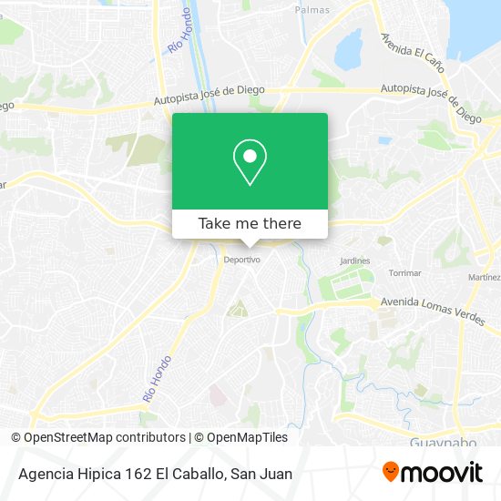 Agencia Hipica 162 El Caballo map